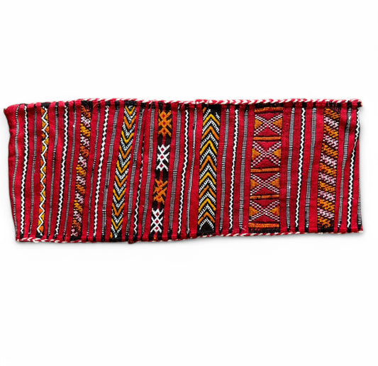 Vintage Moroccan Berber Pillow Kilim Tribal Cushion