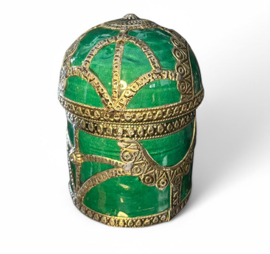 Green Sphere Lid Mini Storage Box