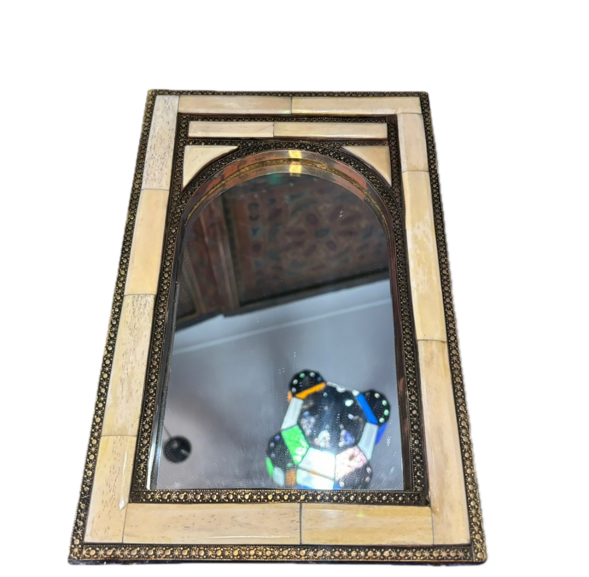 Moroccan Bone Inlay Mirror