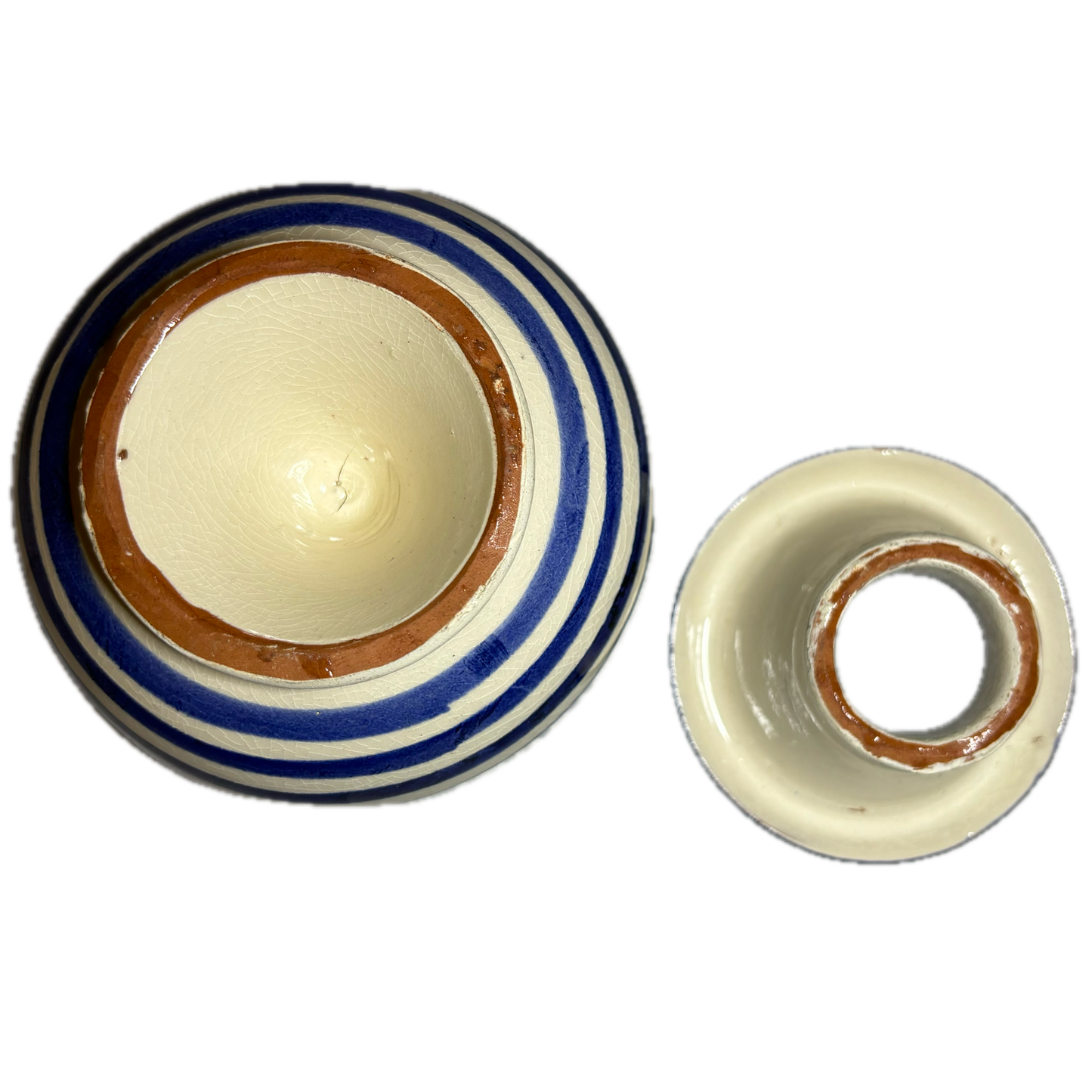Blue Striped Safi Ashtray