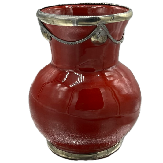Red Mini Decorative Vase